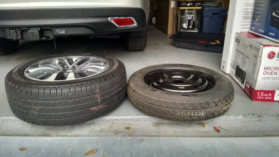 are spare tires smaller than regular tires