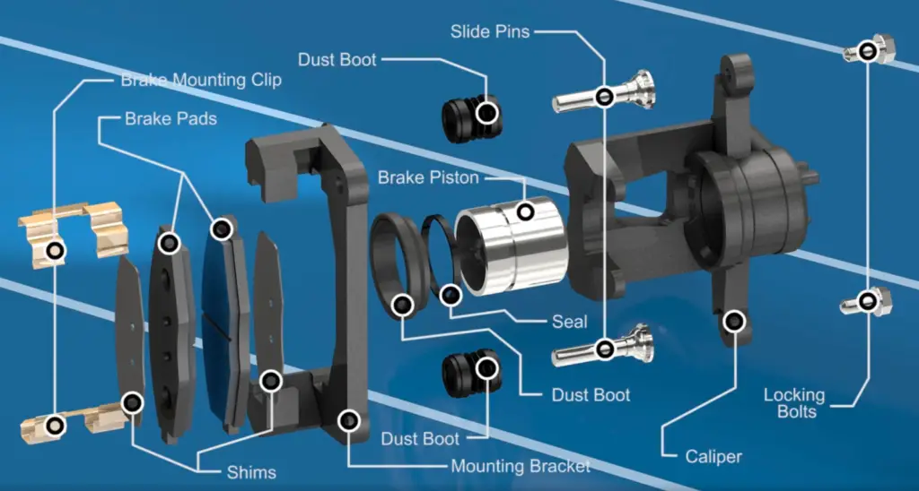 brake caliper assembly