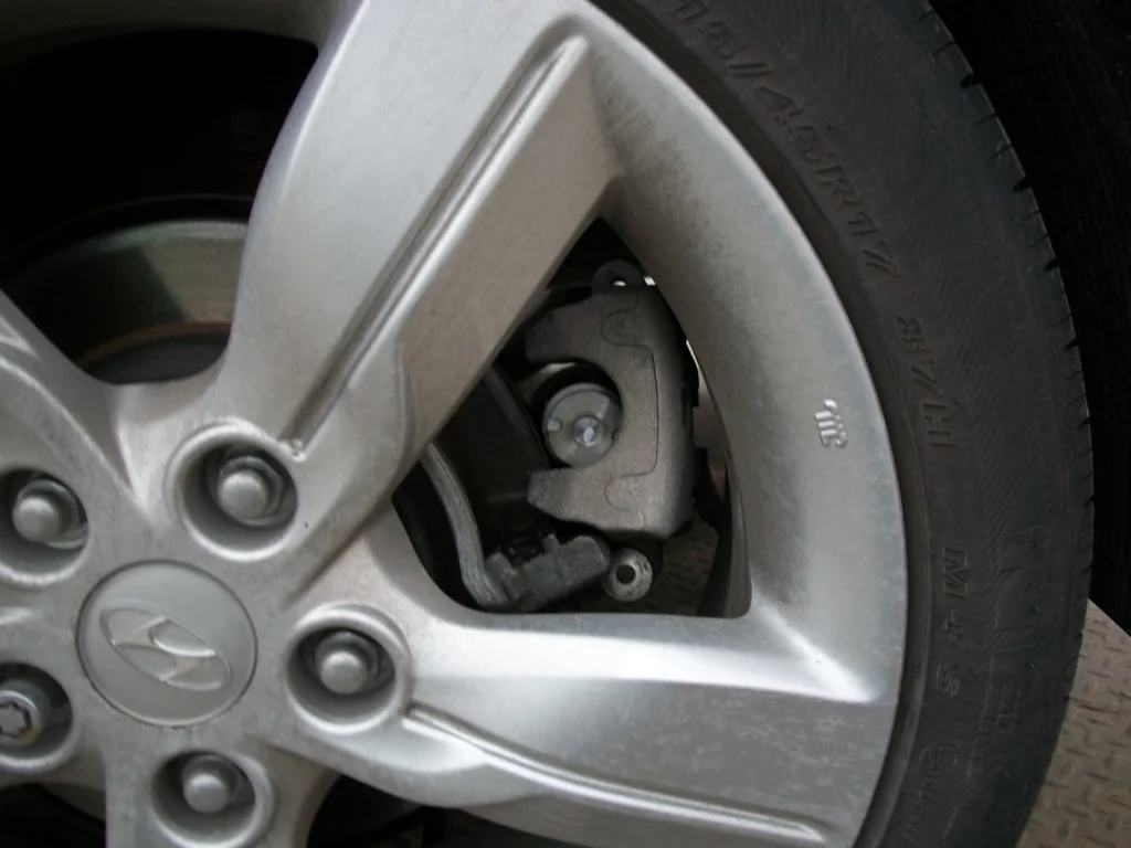 brake caliper fell off