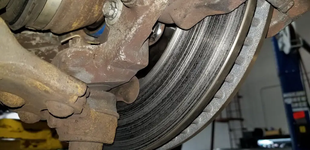 brake rotor grinding