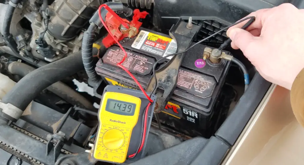 car battery low voltage
