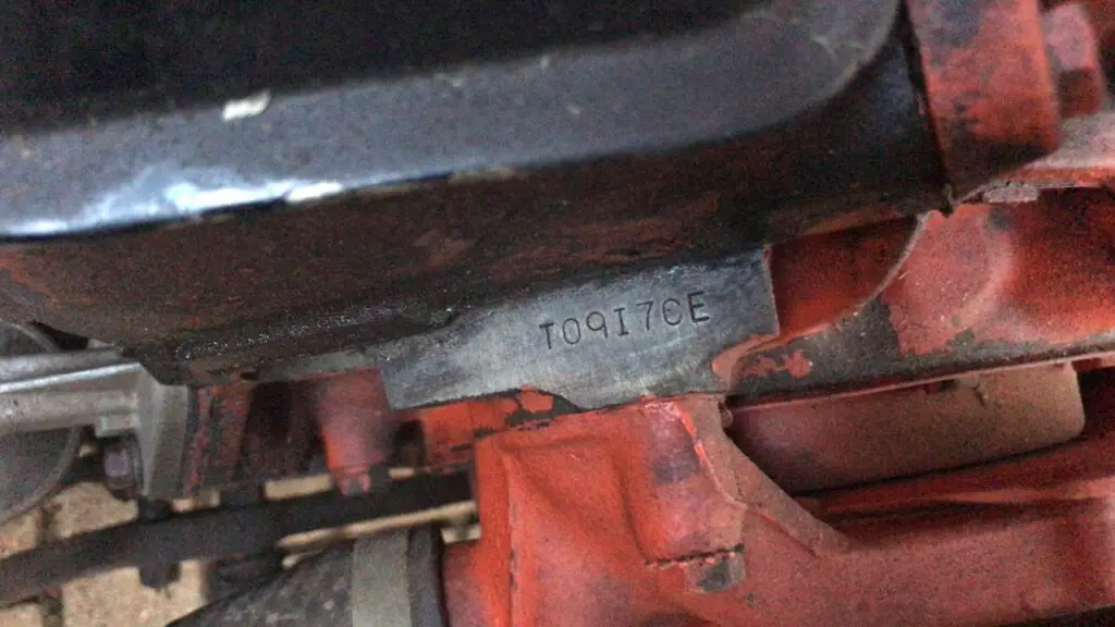 chevy 283 engine identification