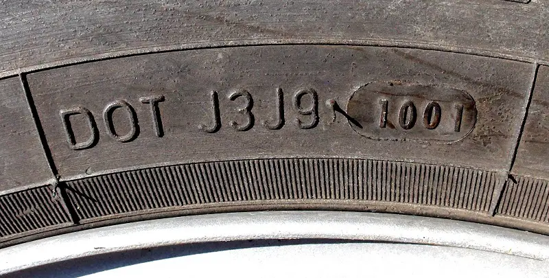 do tires have serial numbers