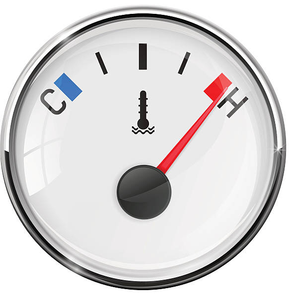 engine temperature warning light