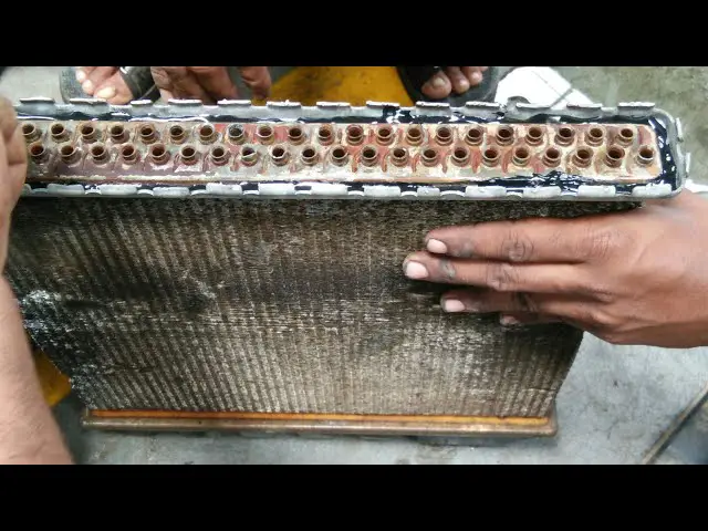 radiator cleaning