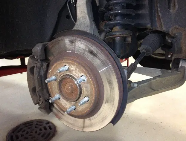 uneven brake rotor wear