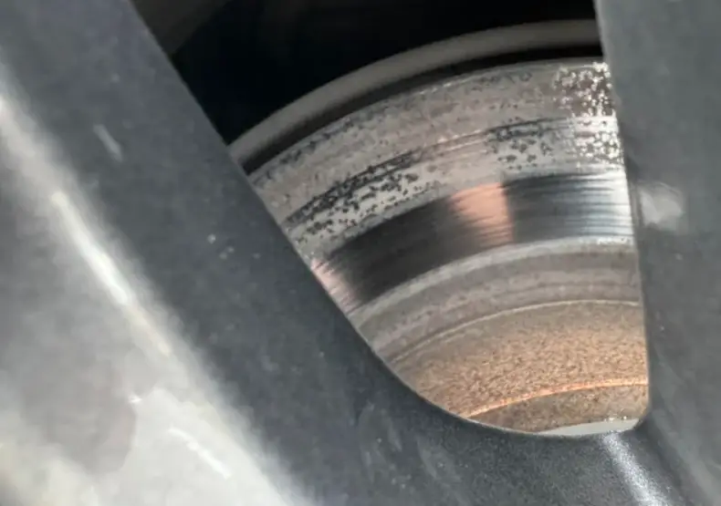 uneven brake rotor wear