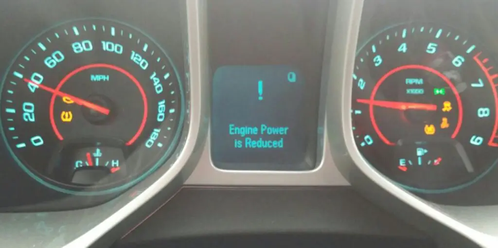 2010 camaro service stabilitrak engine power reduced