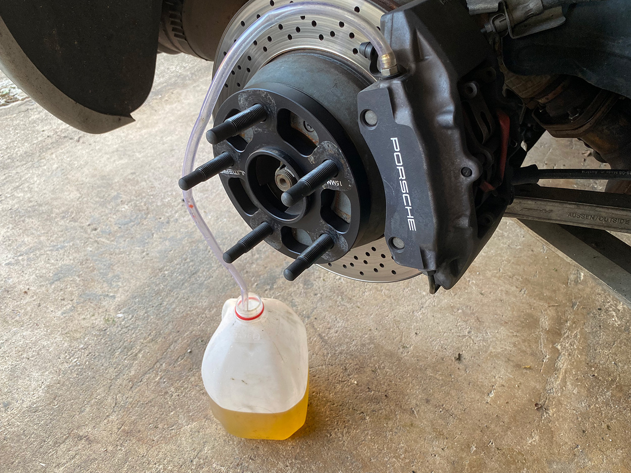 Changing Brake Fluid