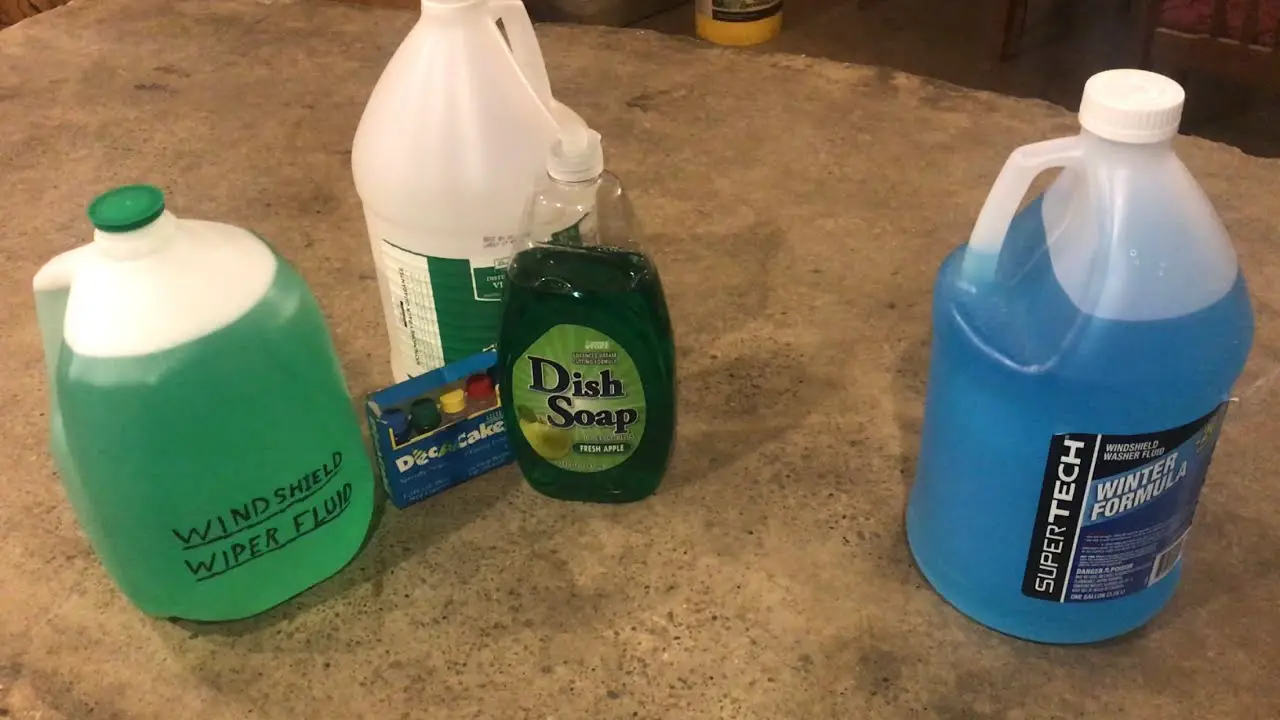 How to Make Windshield Washer Fluid