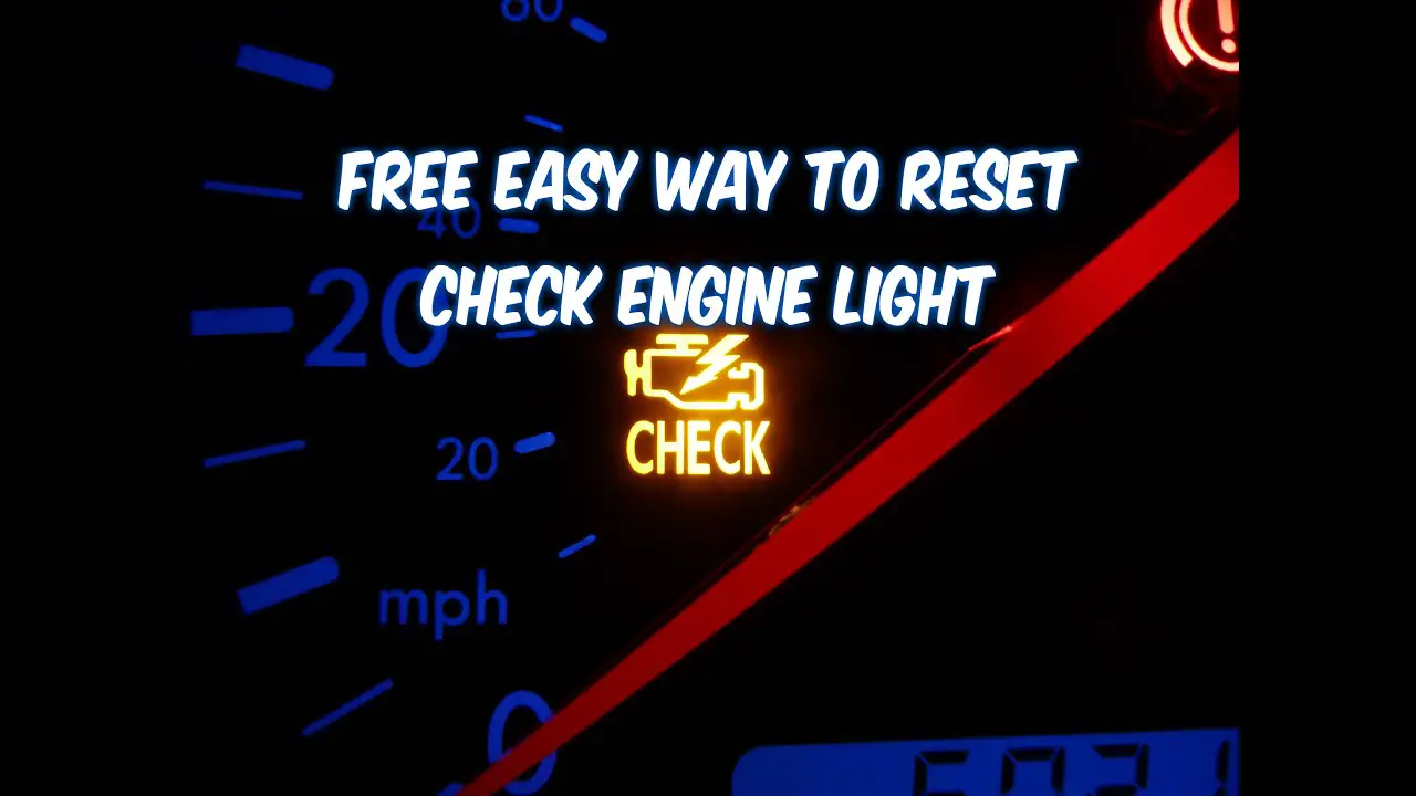 How to Reset Check Engine Light