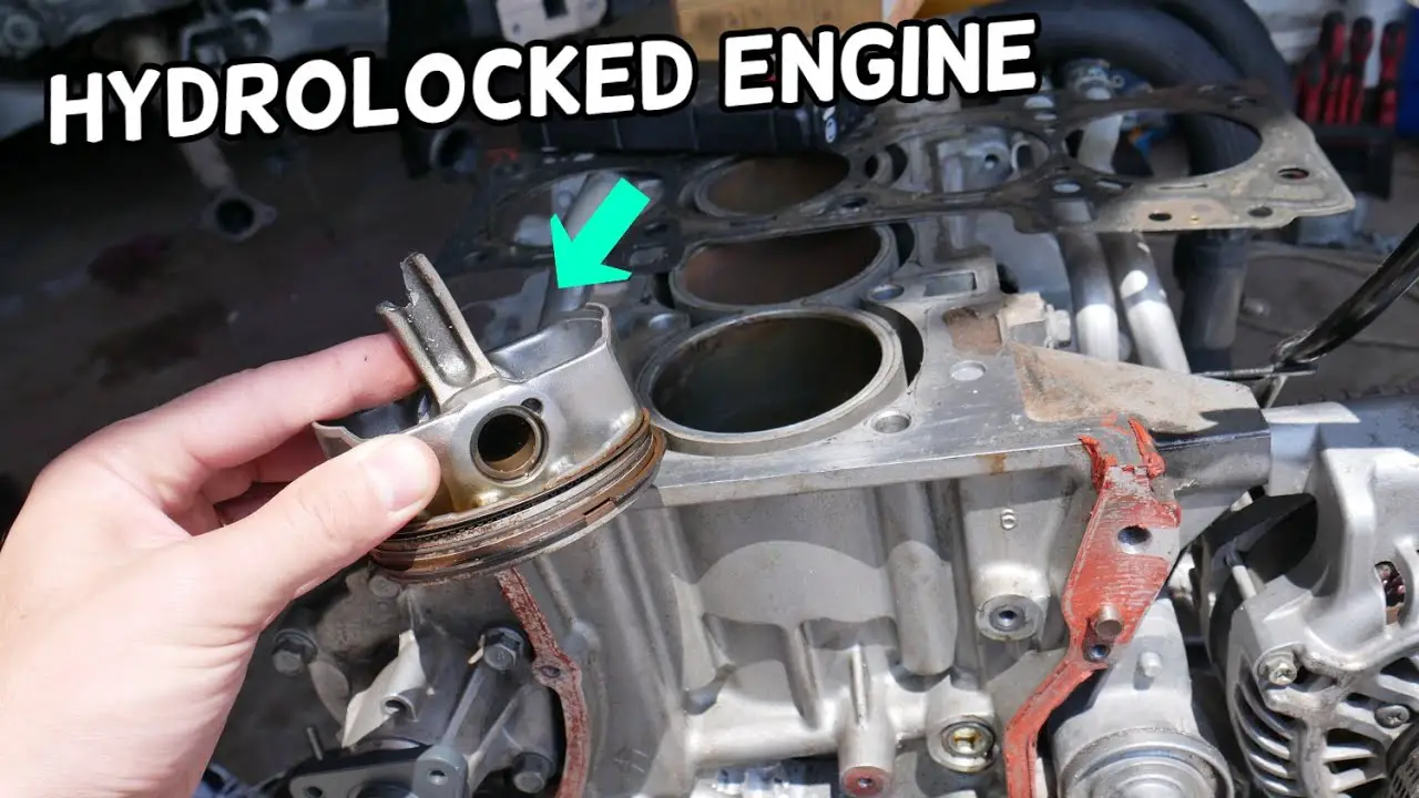 Hydrolocked Engine