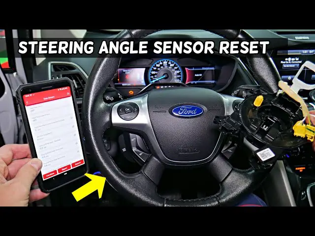 Steering Angle Sensor Reset