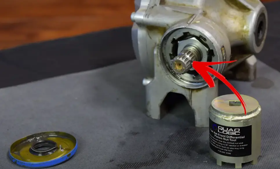 How to Remove Pinion Nut Without Impact