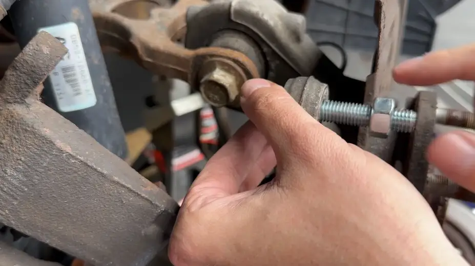 Removing Stuck Brake Rotors