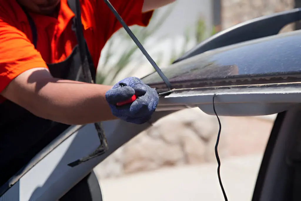 Windshield Replacement Process