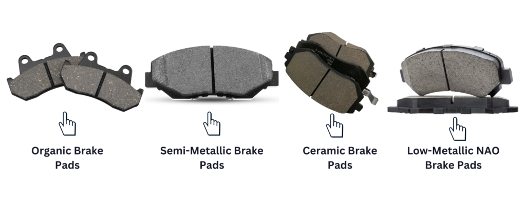 Brake Pad Types and Advantages