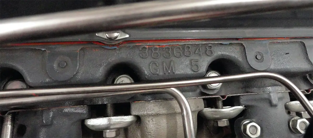 Chevy 235 Engine Identification Numbers