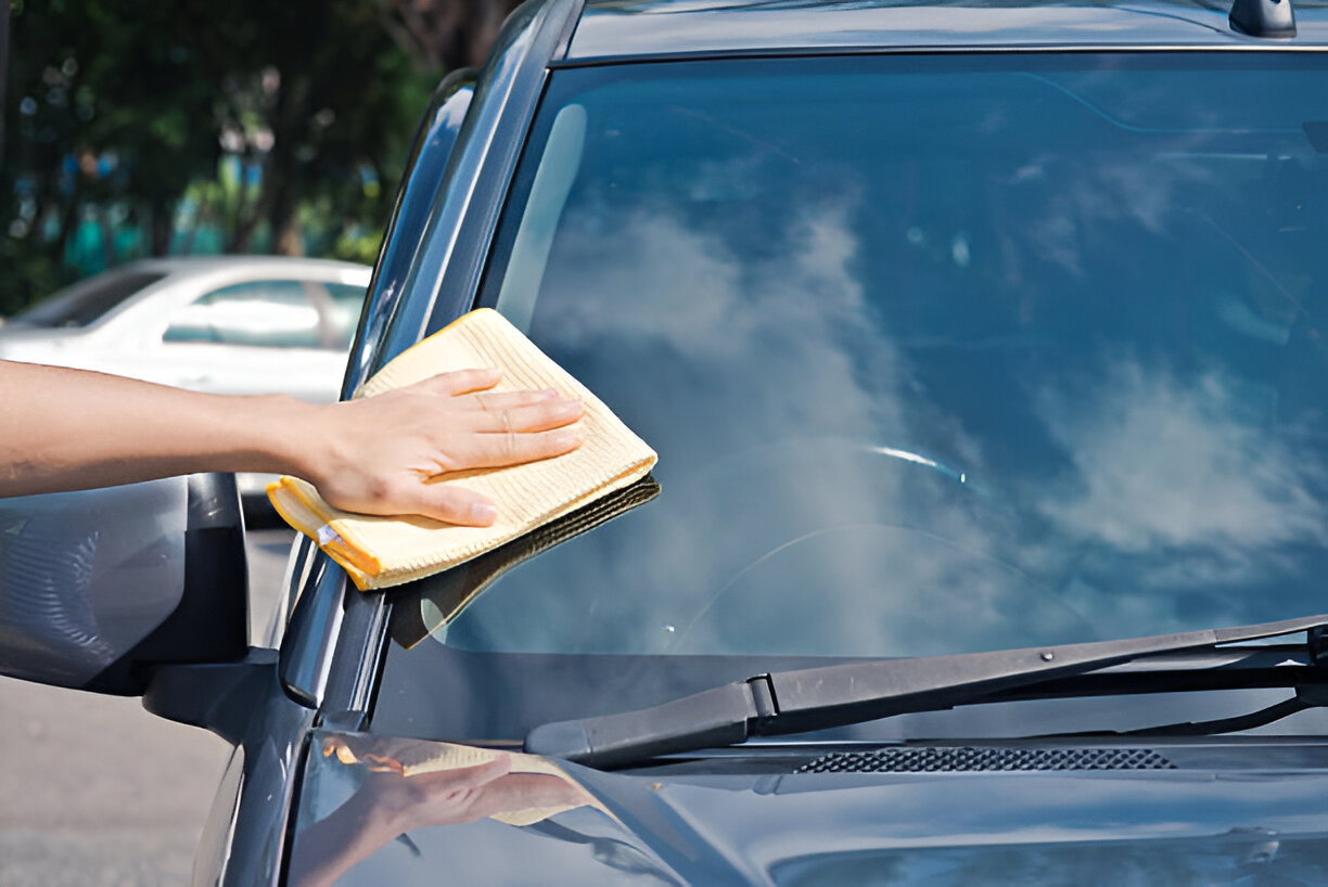 How to Clean Windshield Glass