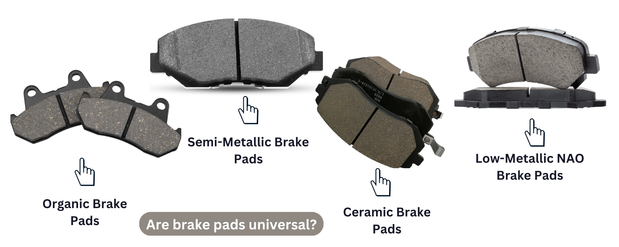 are brake pads universal