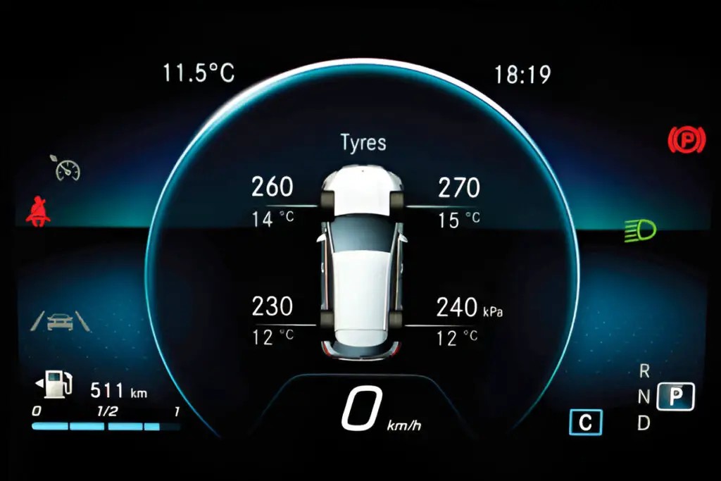 are tire pressure sensors required by law