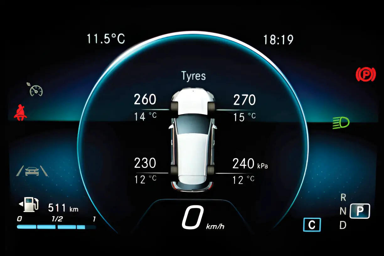 are tire pressure sensors required by law