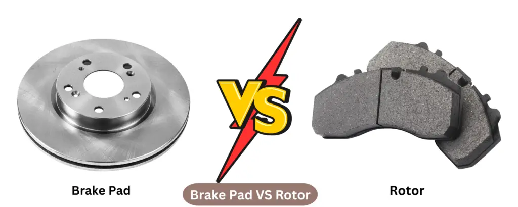 brake pad vs rotor