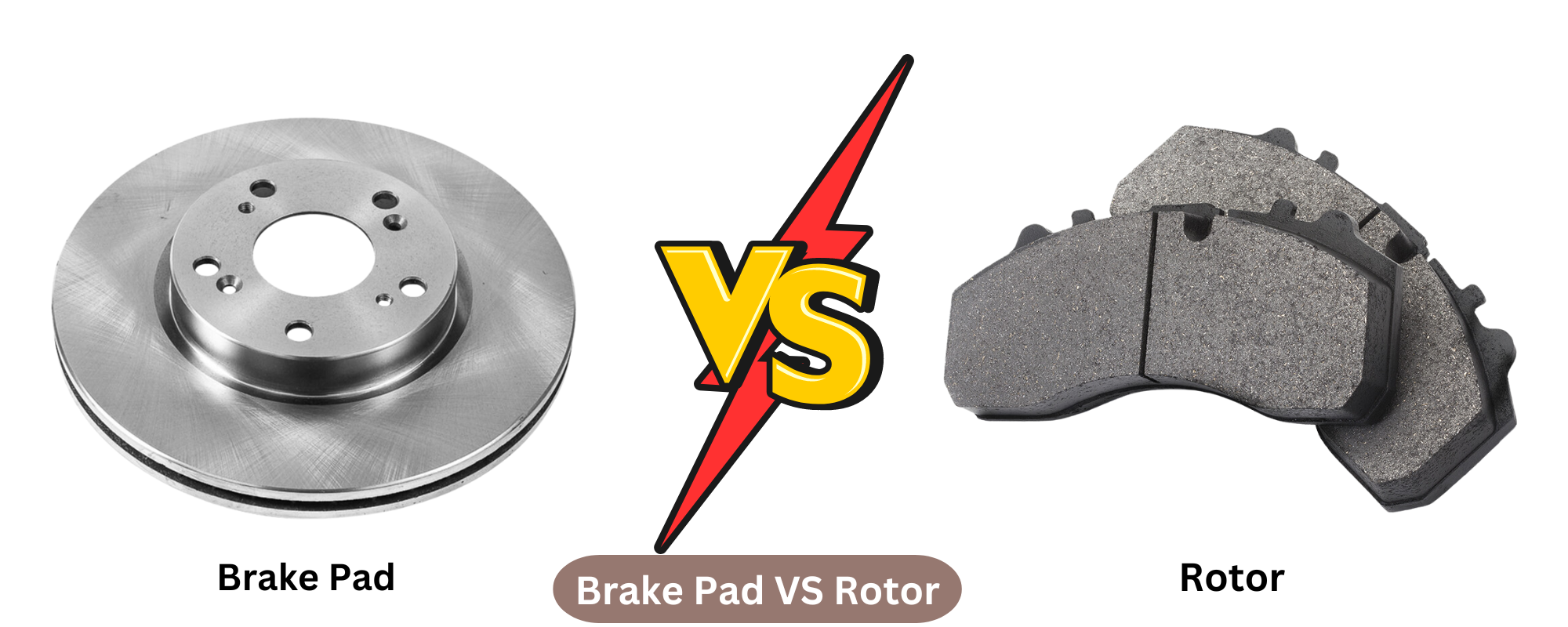 brake pad vs rotor