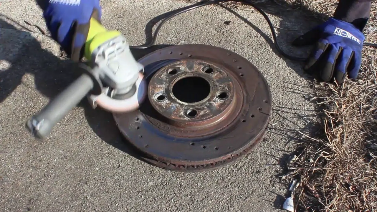 brake rotor grinding