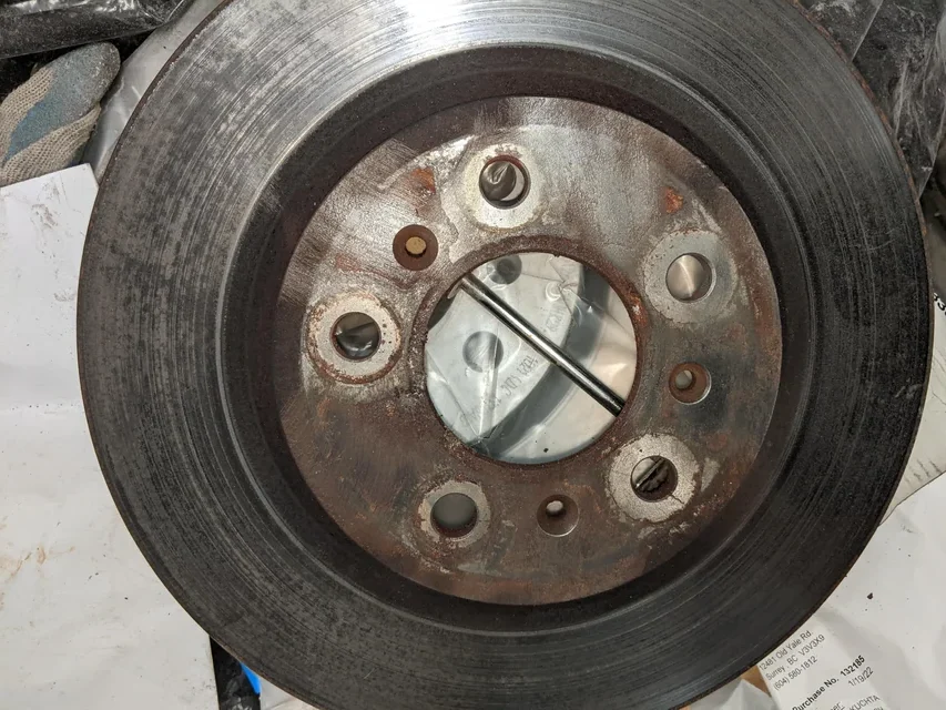 brake rotor vibration