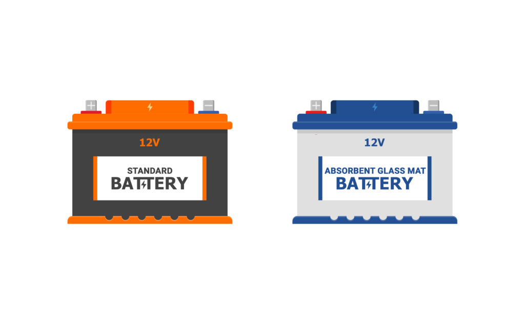 car battery agm vs standard