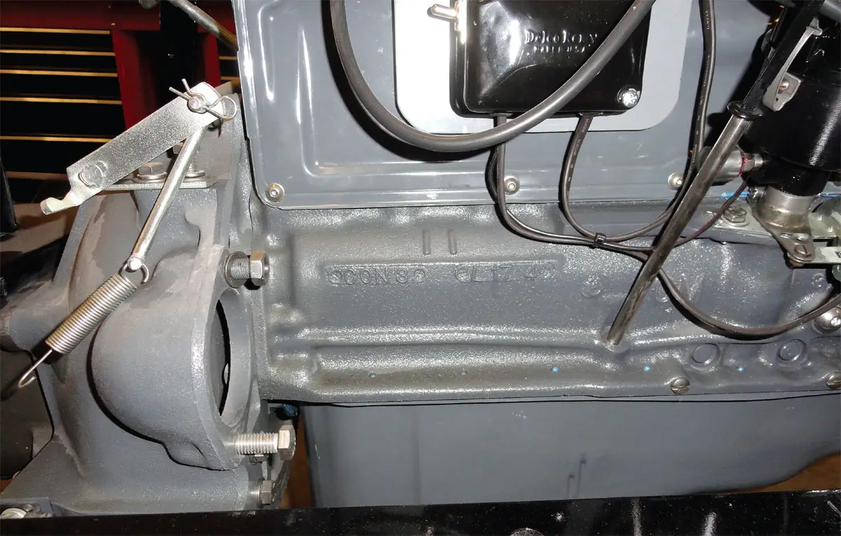 chevy inline 6 engine identification