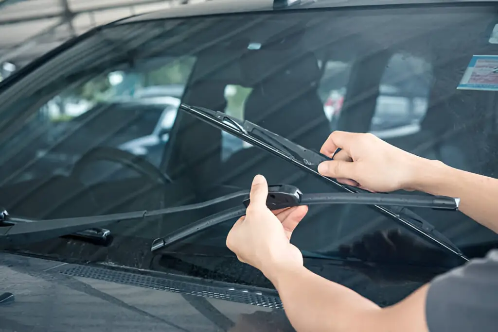 how to replace windshield wiper blades rubber