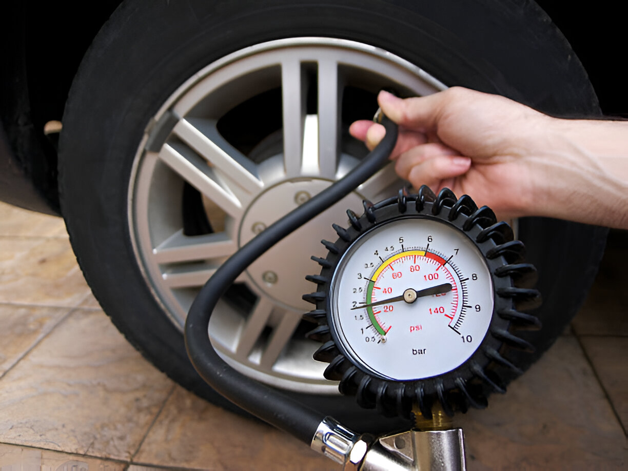 how to use a tire pressure gauge