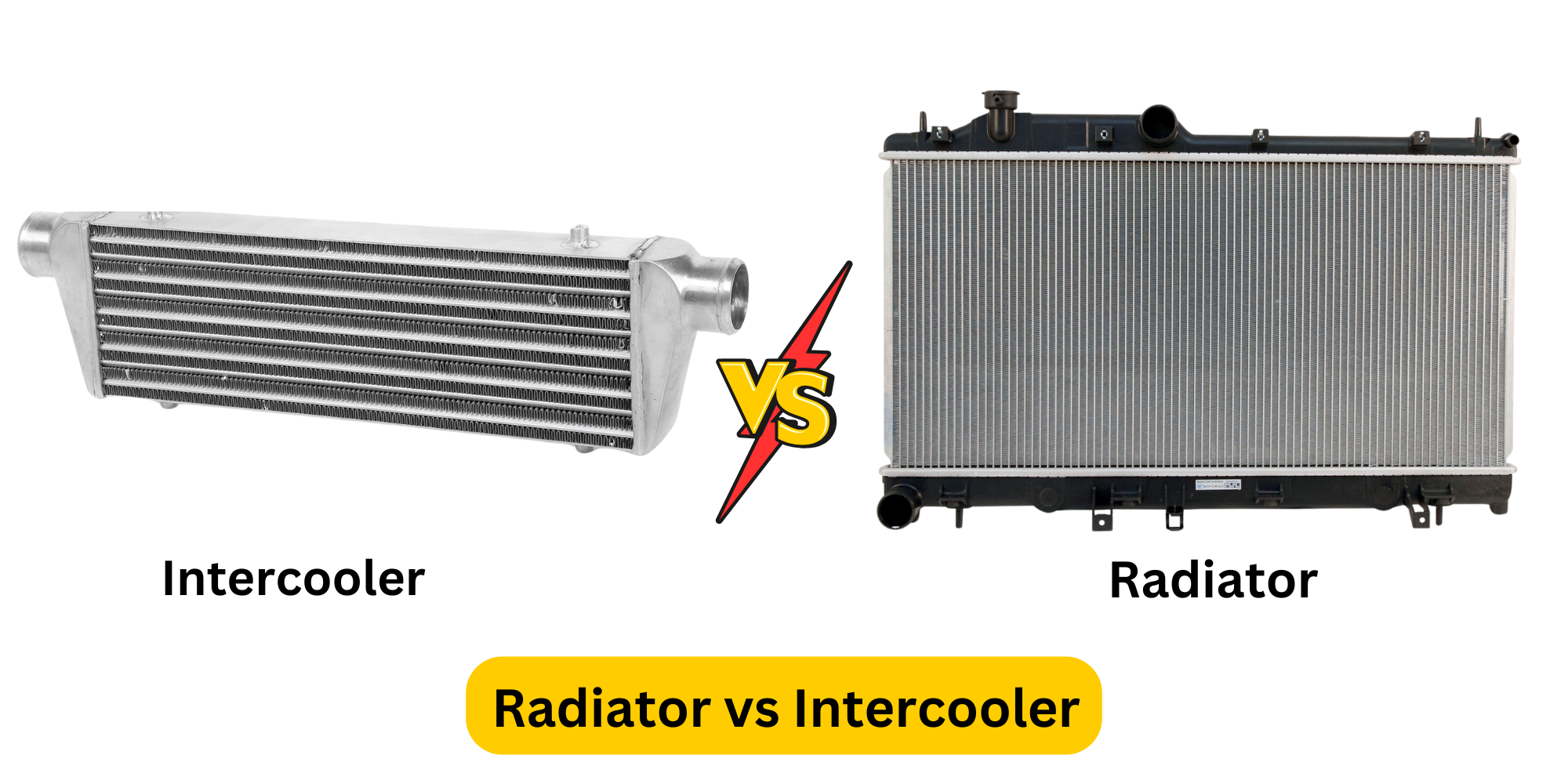 radiator vs intercooler