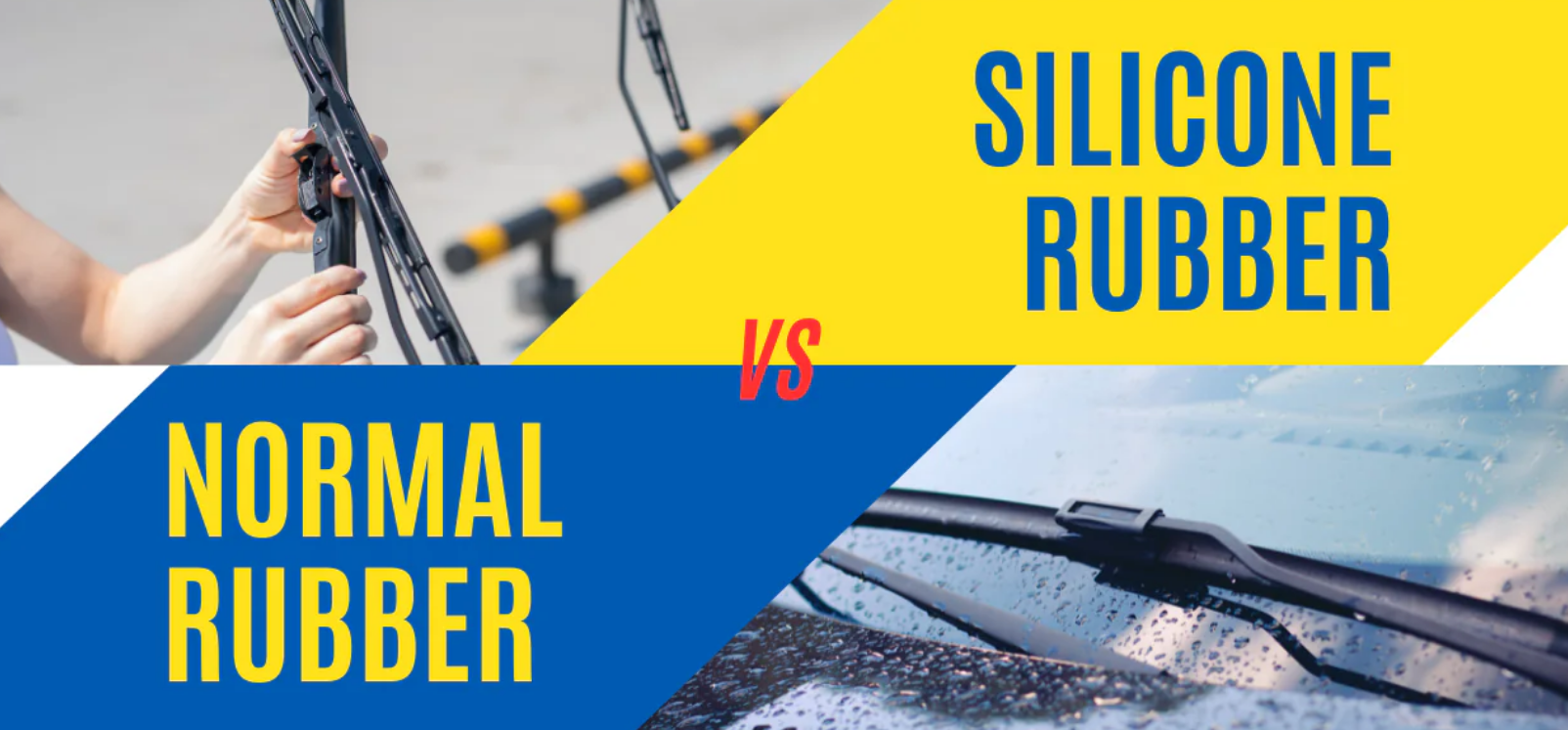 silicone windshield wipers vs rubber