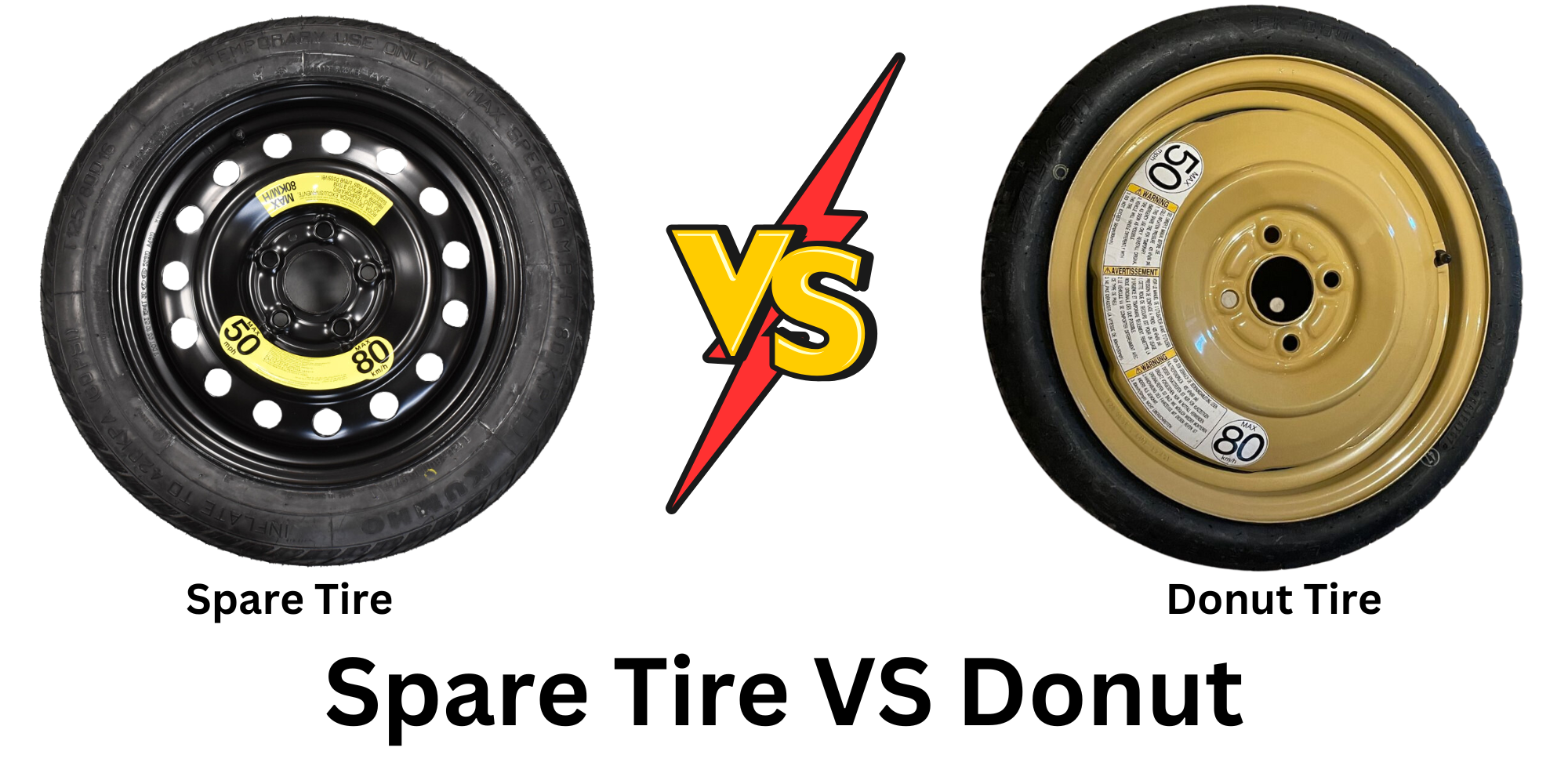 spare tire vs donut