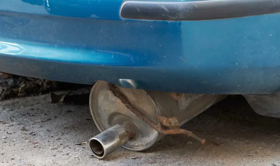 Exhaust Pipe Fell Off Muffler