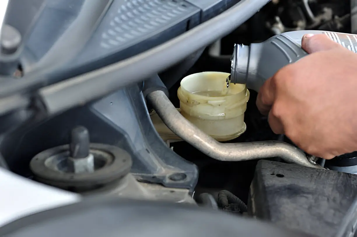 Topping Off Brake Fluid