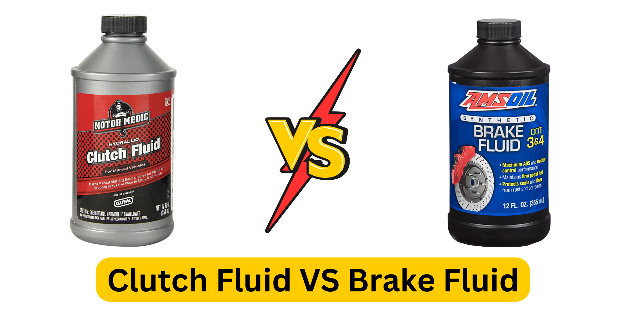 clutch fluid vs brake fluid