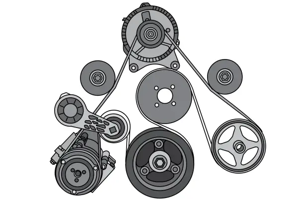 serpentine belt routing