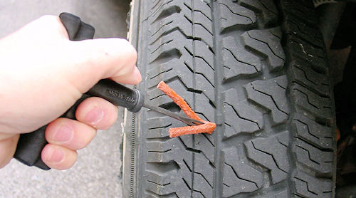 tire plug won't go in