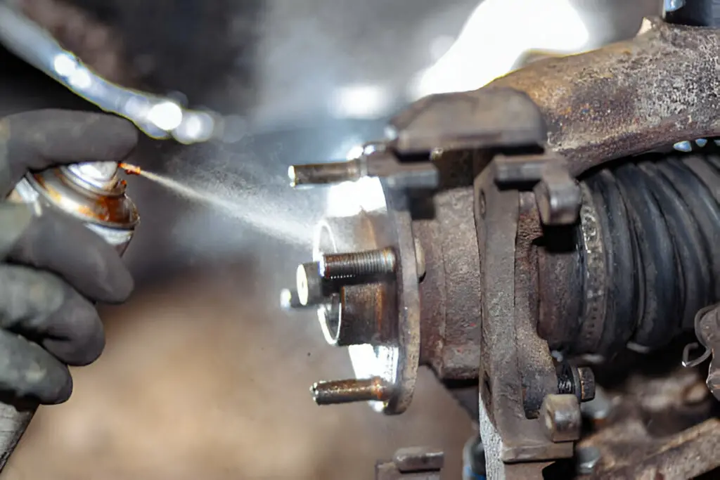 Brake Cleaner in Eye