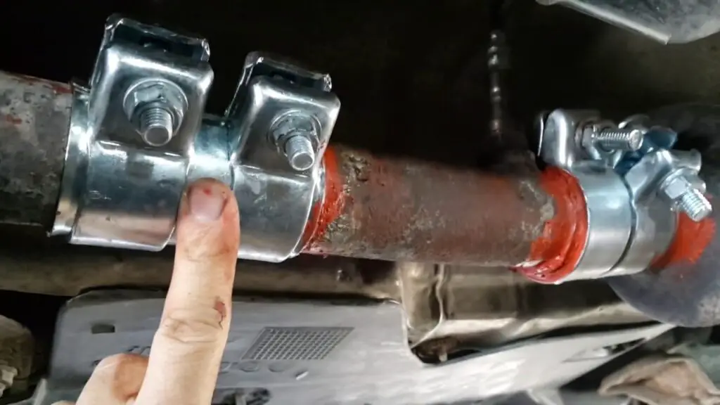 Exhaust Pipe Leak Repair