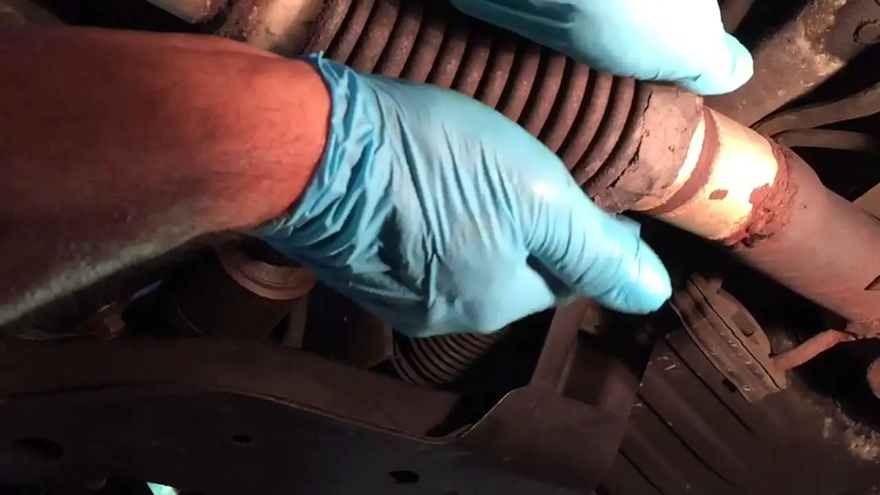 Exhaust Flex Pipe Repair