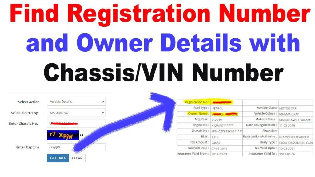 How to find owner of car by vin
