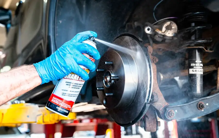 Will brake cleaner stop brake squeaking