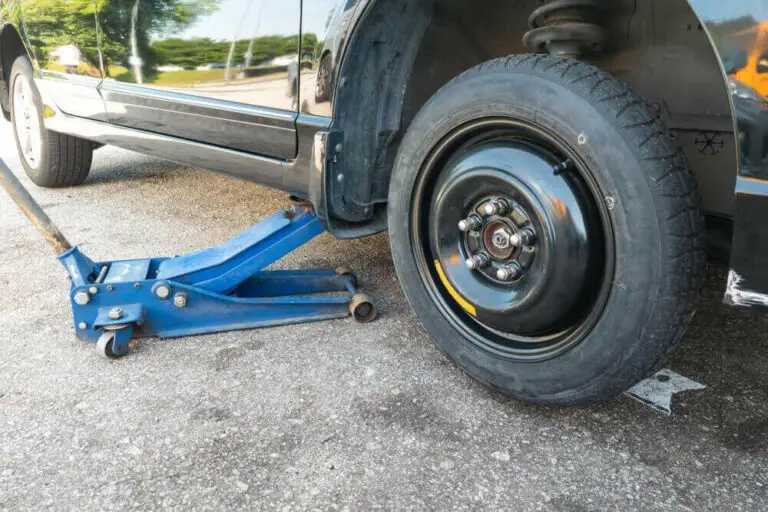 Car Fell Off Jack While Changing Tire