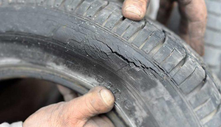 can you drive on dry rotted tires