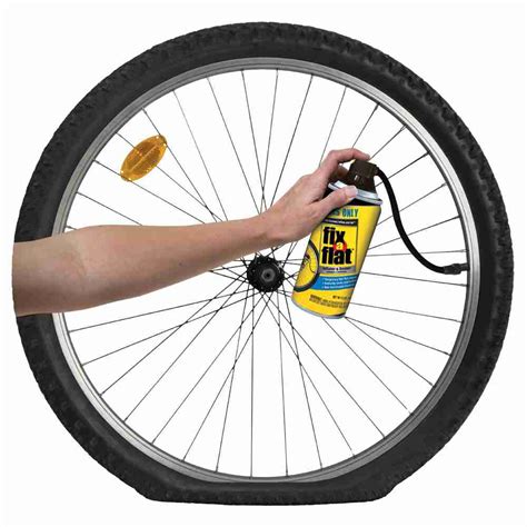 does fix a flat work on bike tires
